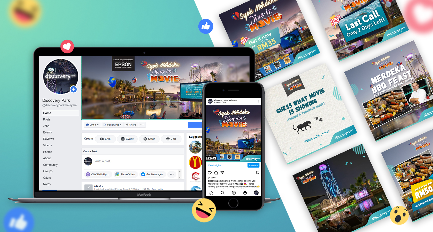 Discovery Park Social Media Campaign