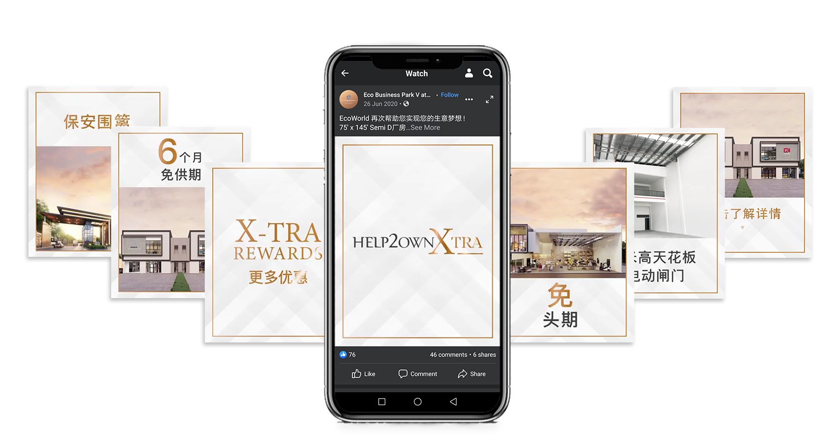 Ecoworld Property Creative Concept Malaysia