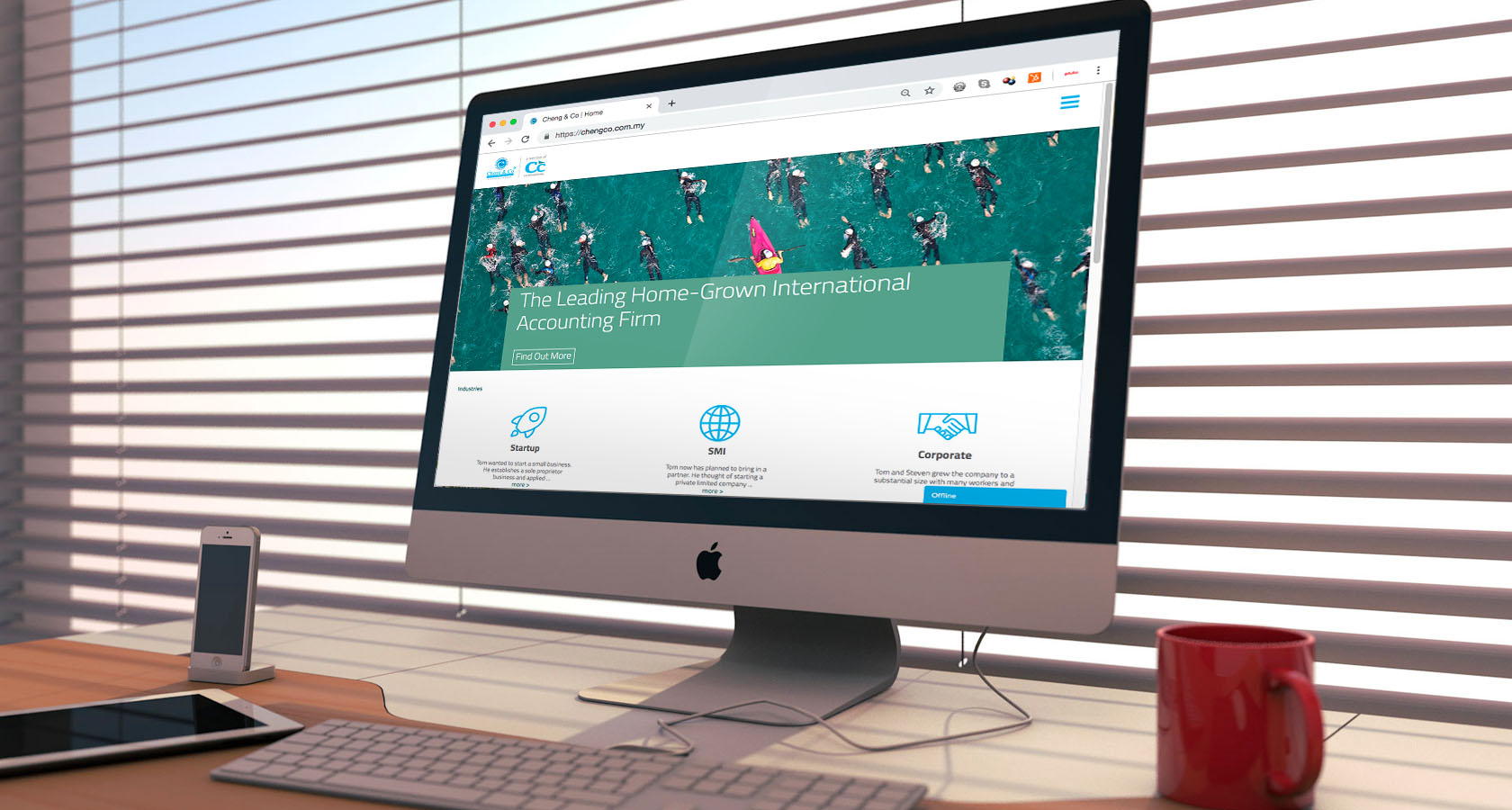 Cheng & Co website design & Development