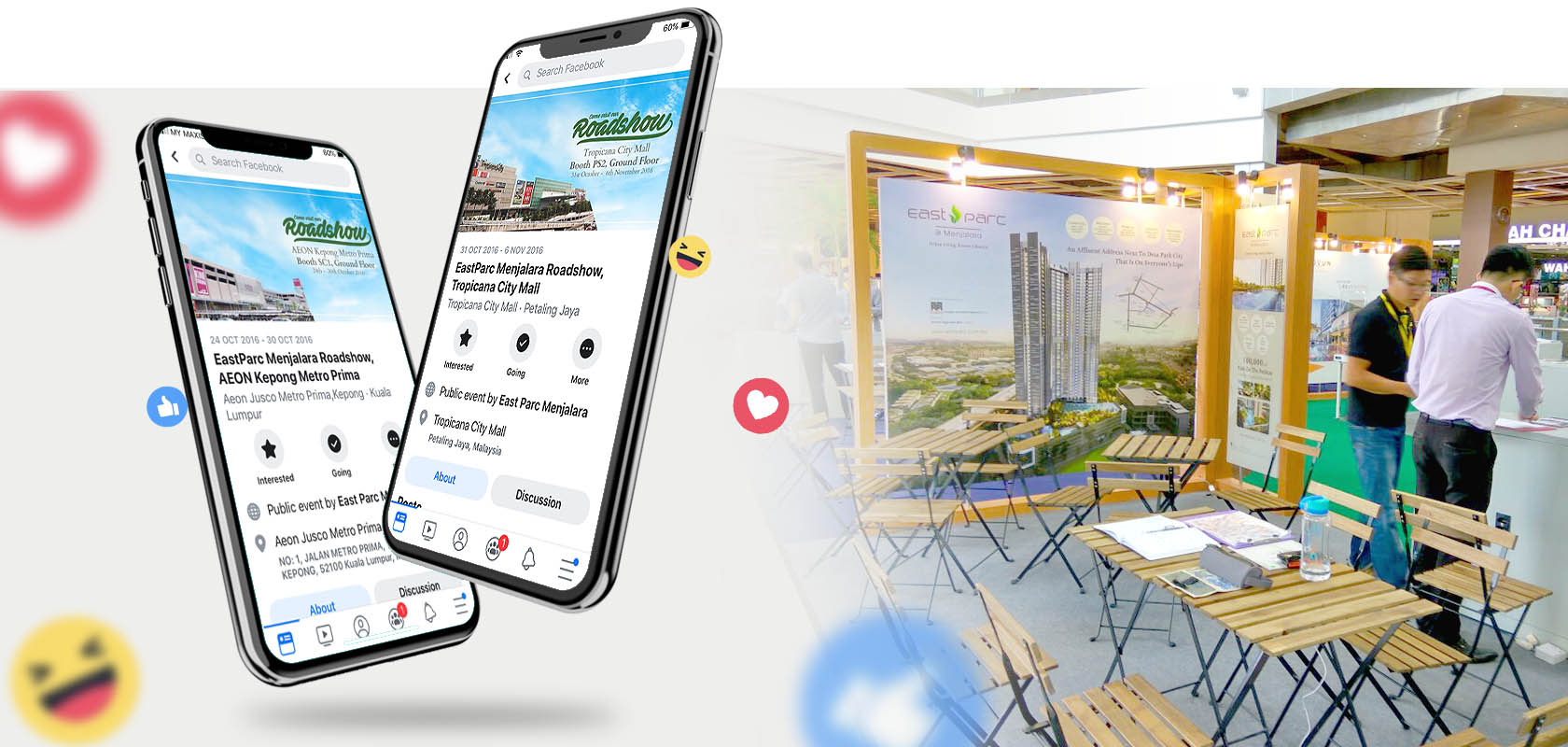 social media event management for corporate brands malaysia